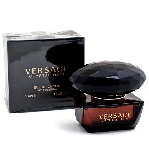 versace perfume black bottle|perfume versace crystal noir 50ml.